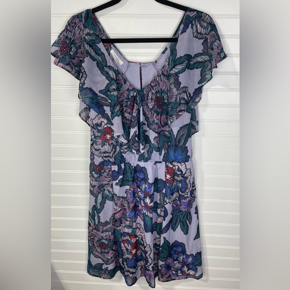 Maurice’s Purple Floral Dress Large Women’s